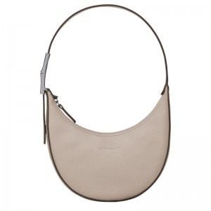 Longchamp Le Roseau Essential S Hobo Bag Clay | DQ1849623