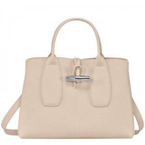 Longchamp Le Roseau M Handbag Paper | JW0468197