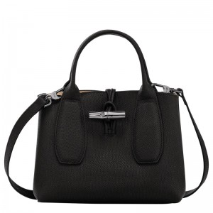 Longchamp Le Roseau S Handbag Negras | EH9173062