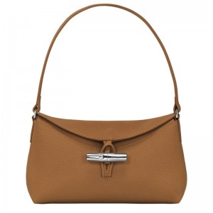 Longchamp Le Roseau S Hobo Bag Natural | KW1586370