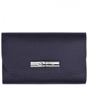 Longchamp Le Roseau Wallet Bilberry | DY9634528