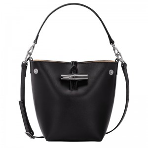 Longchamp Le Roseau Xs Bucket Bag Negras | GJ4152873