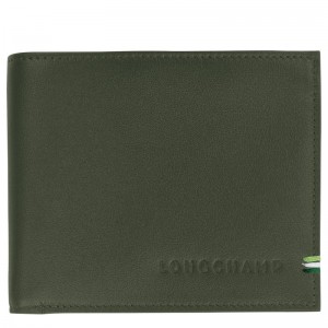 Longchamp Longchamp Sur Seine Wallet Kaki | ZH8043712