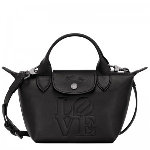 Longchamp Longchamp X Robert Indiana Xs Handbag Negras | ZV0625831