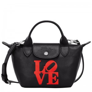 Longchamp Longchamp X Robert Indiana Xs Handbag Negras | KS4237608