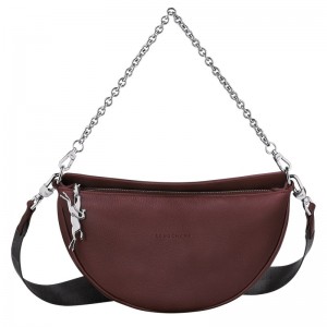 Longchamp Smile S Crossbody Bag Plum | HT4725108