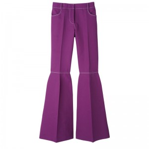 Longchamp Trousers Violet | EA2019378