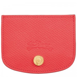 Longchamp Épure Card Holder Strawberry | KR9603871