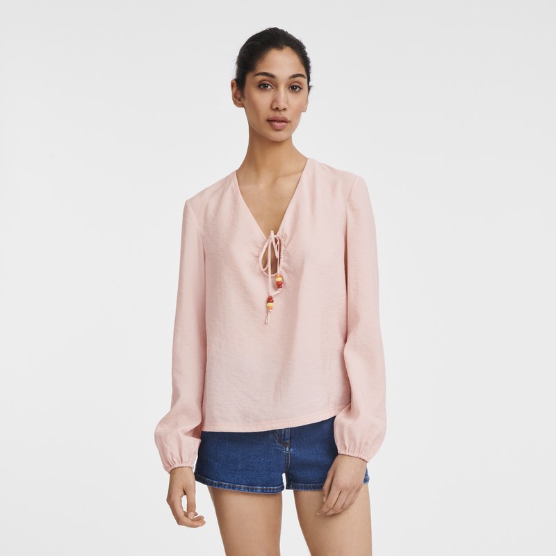 Longchamp Blouse Nude | SE1540627