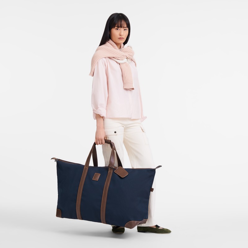 Longchamp Boxford L Travel Bag Azules | VK5637892