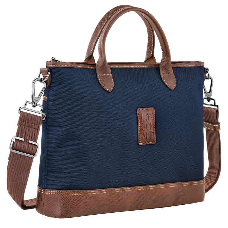 Longchamp Boxford S Briefcase Azules | HU5340269