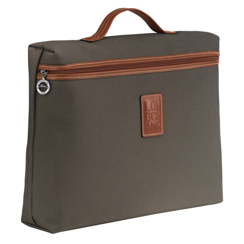 Longchamp Boxford S Briefcase Marrones | QP3941025