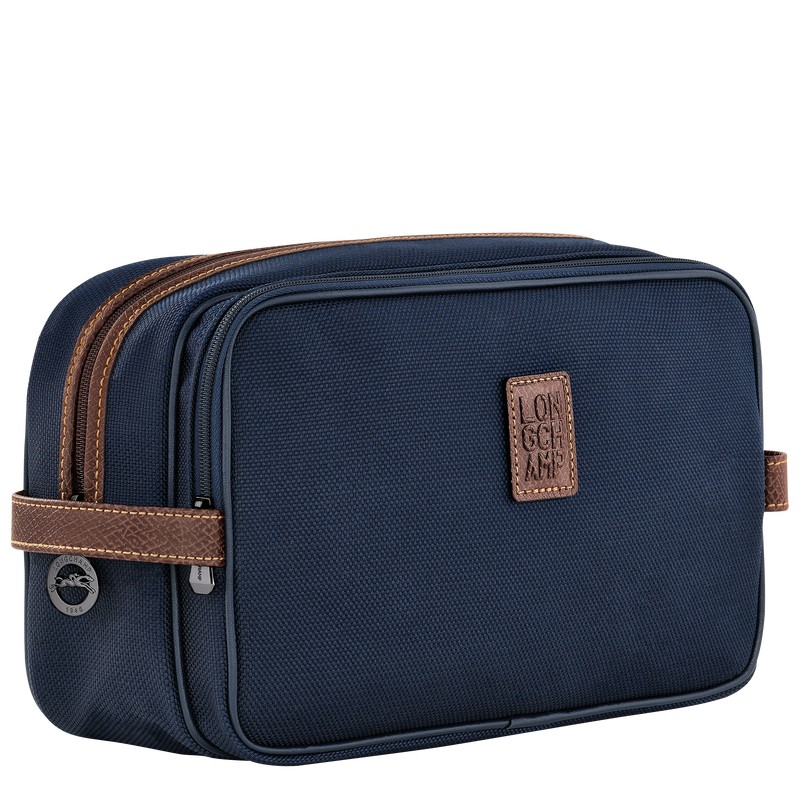 Longchamp Boxford Toiletry Case Azules | GS8105746