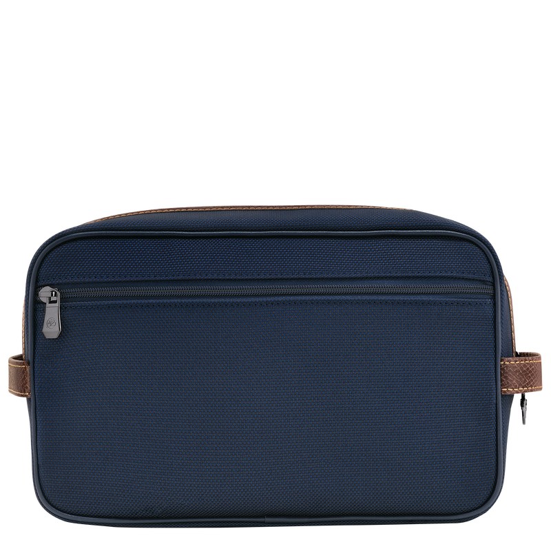 Longchamp Boxford Toiletry Case Azules | KH7698540