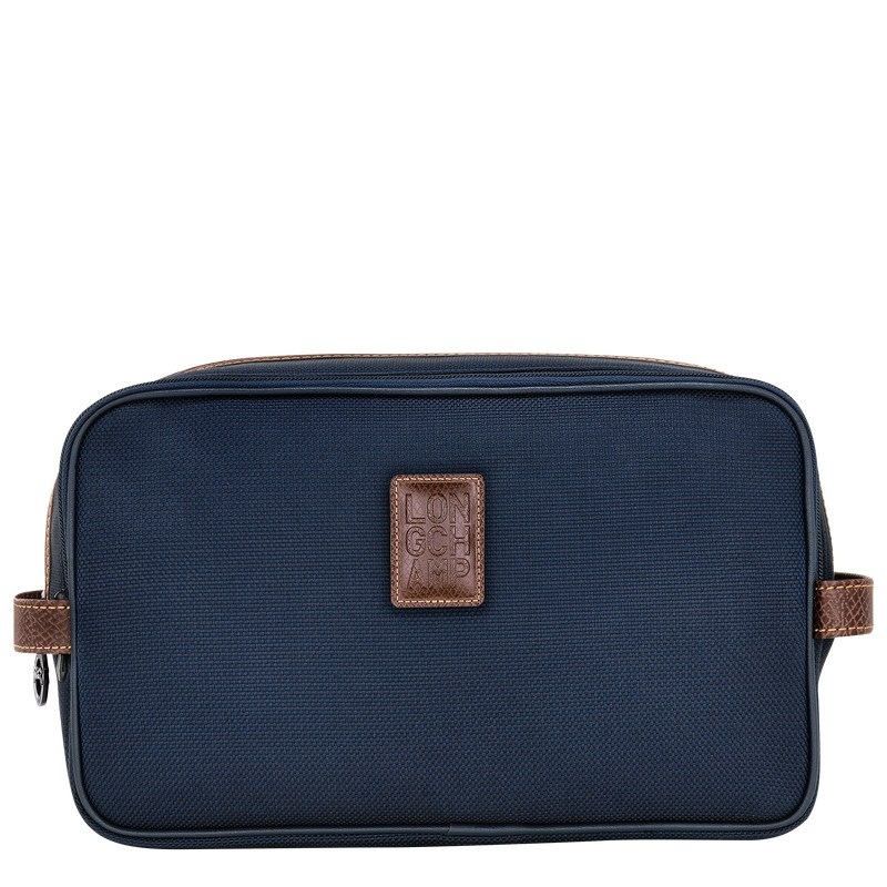 Longchamp Boxford Toiletry Case Azules | KH7698540