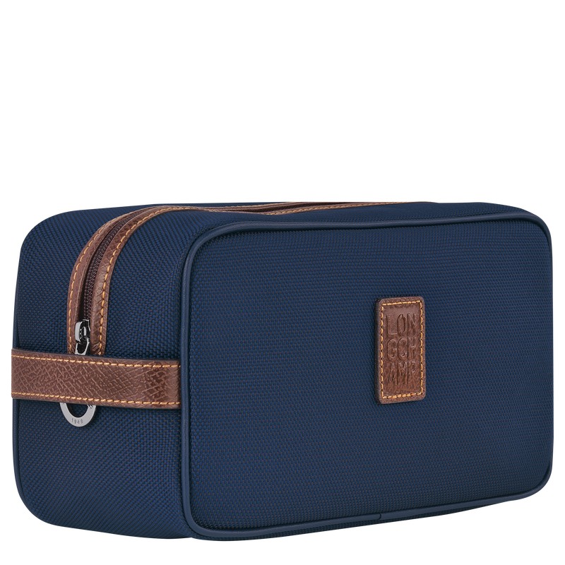 Longchamp Boxford Toiletry Case Azules | LU2765893