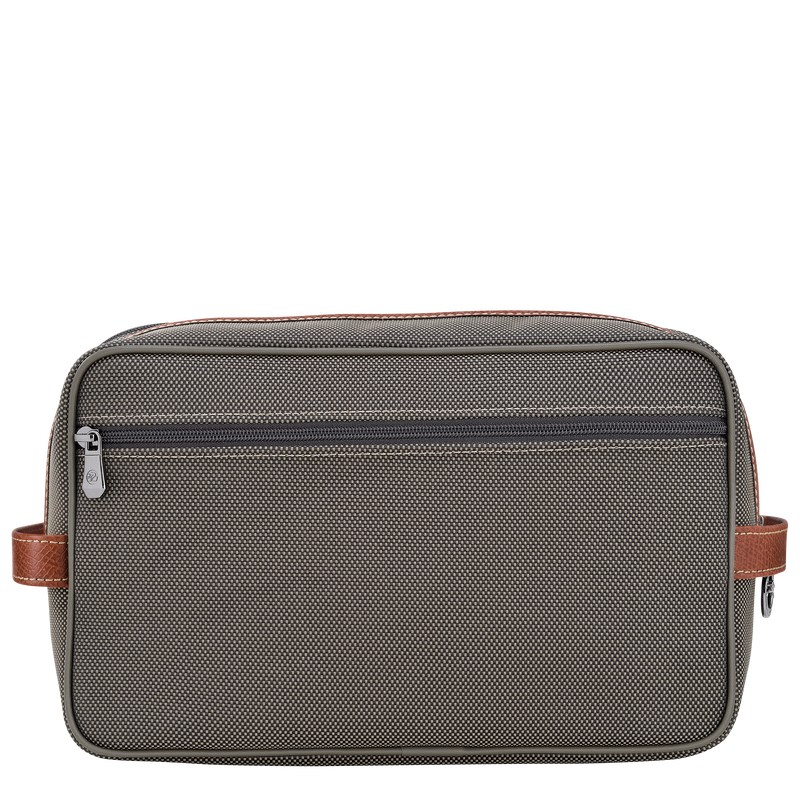 Longchamp Boxford Toiletry Case Marrones | XK9862031