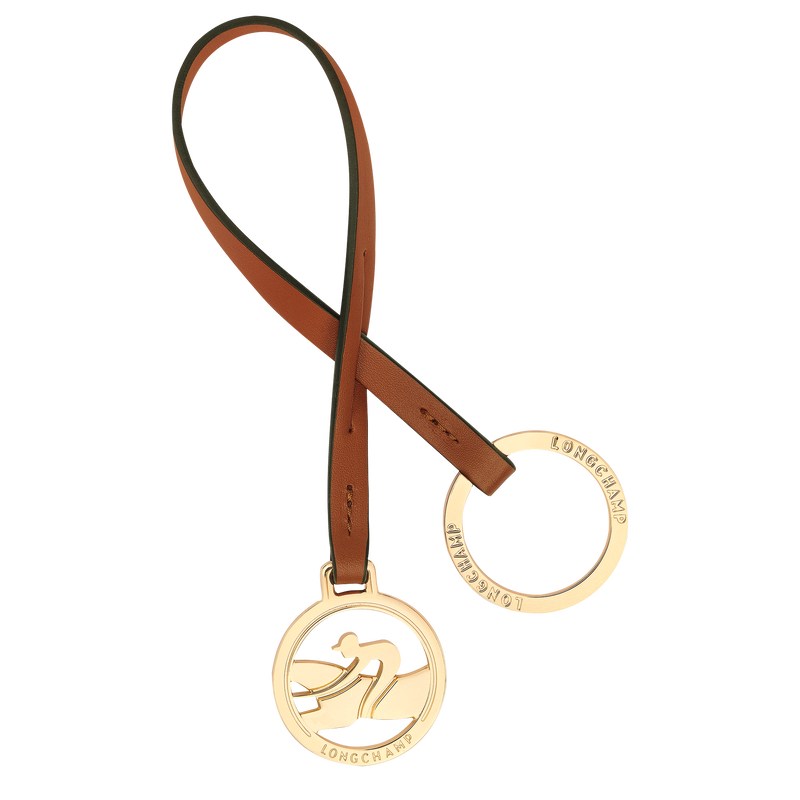 Longchamp Box-trot Key Rings Cognac | UL6729185