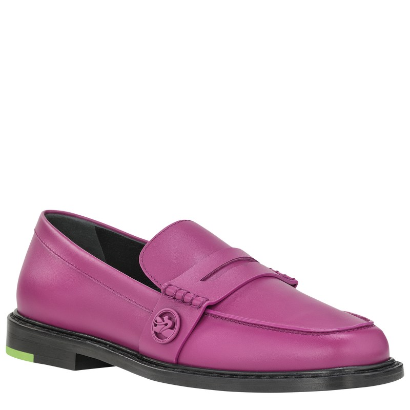 Longchamp Box-trot Loafer Violet | FZ5284697