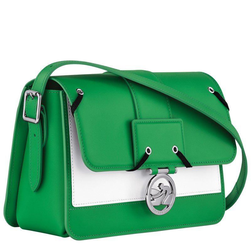 Longchamp Box-trot M Crossbody Bag Lawn | AC3154690