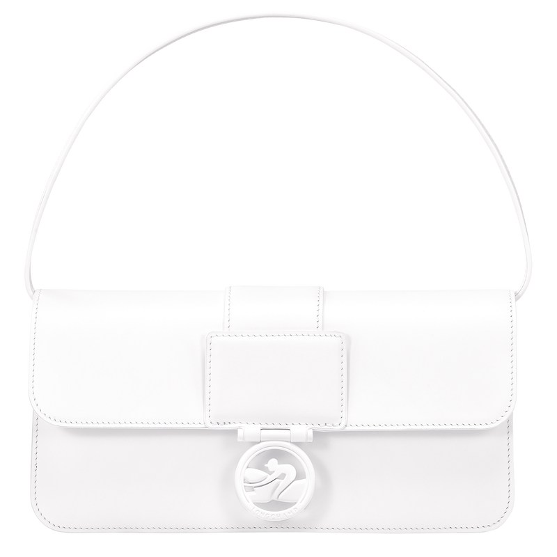 Longchamp Box-trot M Shoulder Bag Blancas | QD8721350