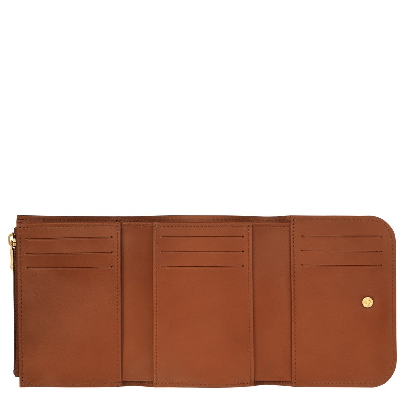 Longchamp Box-trot Wallet Cognac | YB5376948