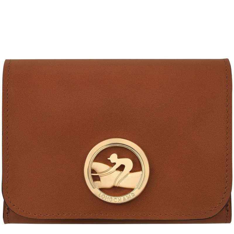 Longchamp Box-trot Wallet Cognac | YB5376948