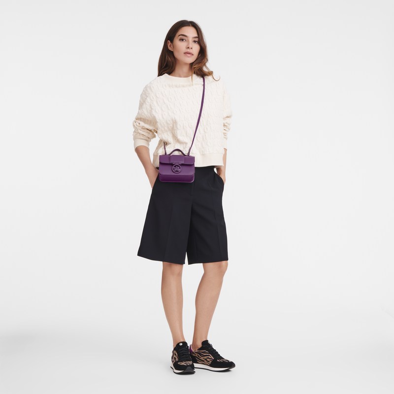 Longchamp Box-trot Xs Crossbody Bag Violet | XH7146935