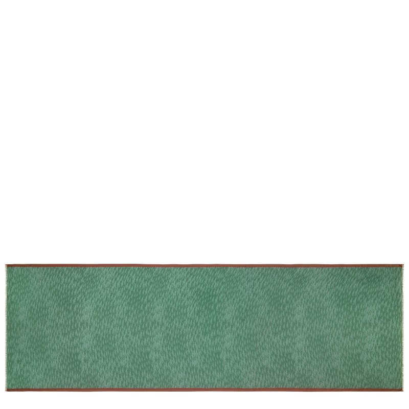 Longchamp Chevaux Stole Sage | MP7618492