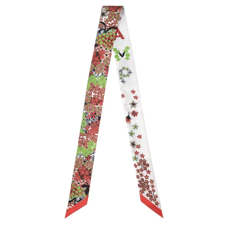 Longchamp Collier De Fleurs Bandeau Paprika | HU0862517