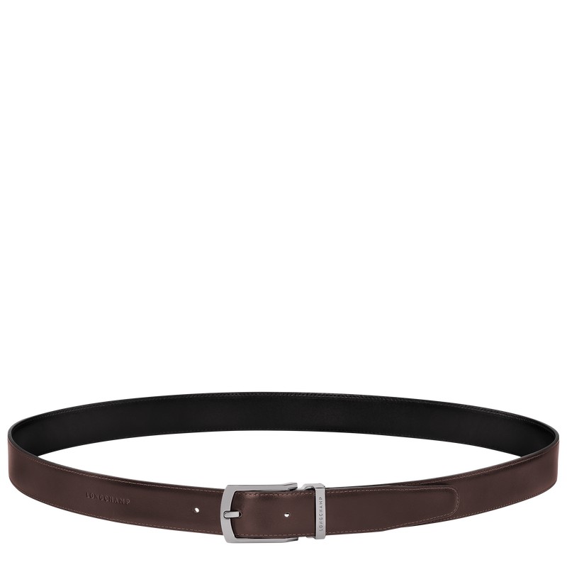 Longchamp Delta Box Belt Negras | IQ3485971