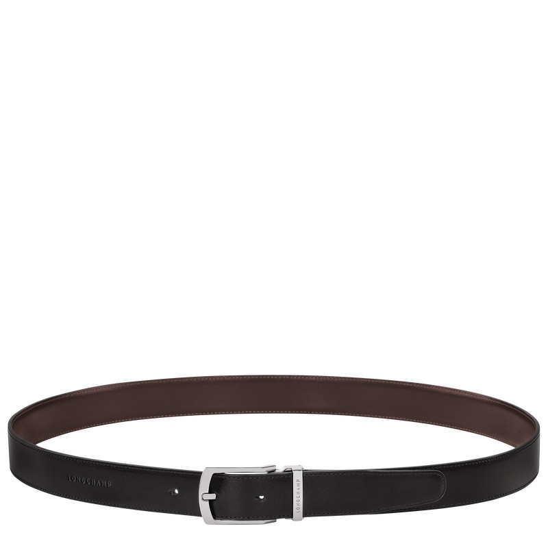 Longchamp Delta Box Belt Negras | IQ3485971