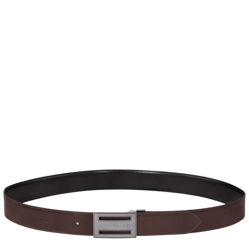 Longchamp Delta Box Belt Negras | IV7804369