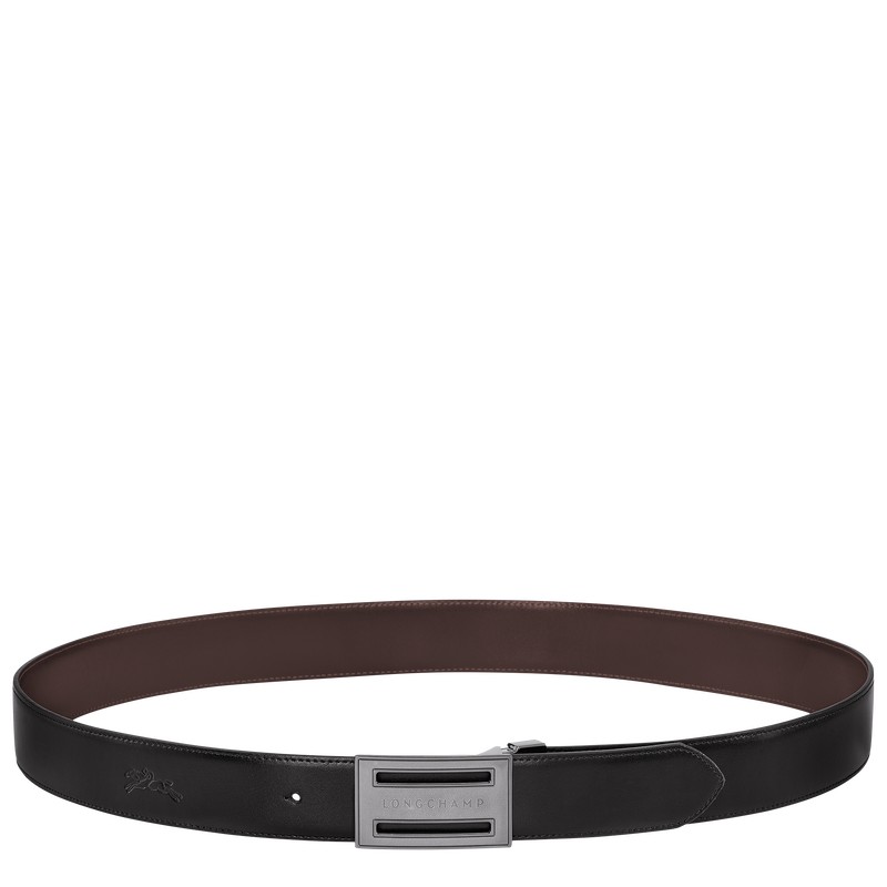 Longchamp Delta Box Belt Negras | MP0971358