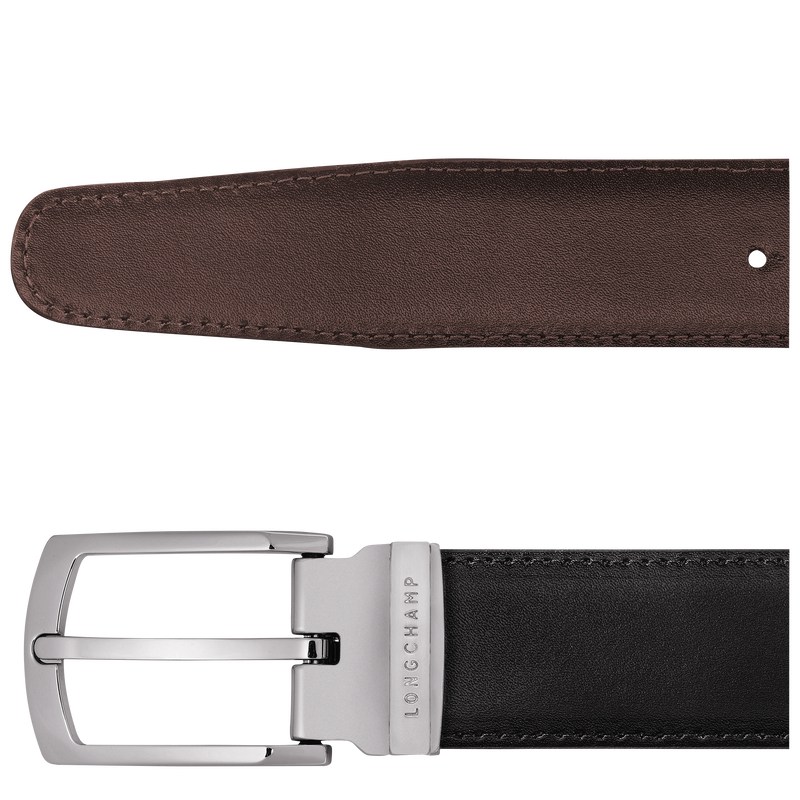 Longchamp Delta Box Belt Negras | YZ5862970