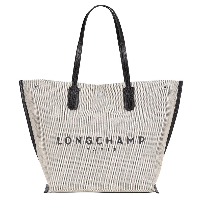 Longchamp Essential L Tote Bag Ecru | XQ8196307