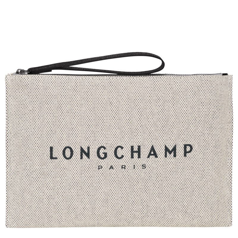 Longchamp Essential Pouch Ecru | NT7659123