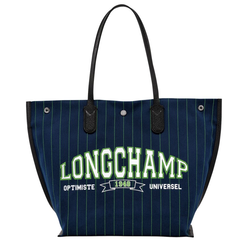 Longchamp Essential Tote Bag Azul Marino | GK1378269