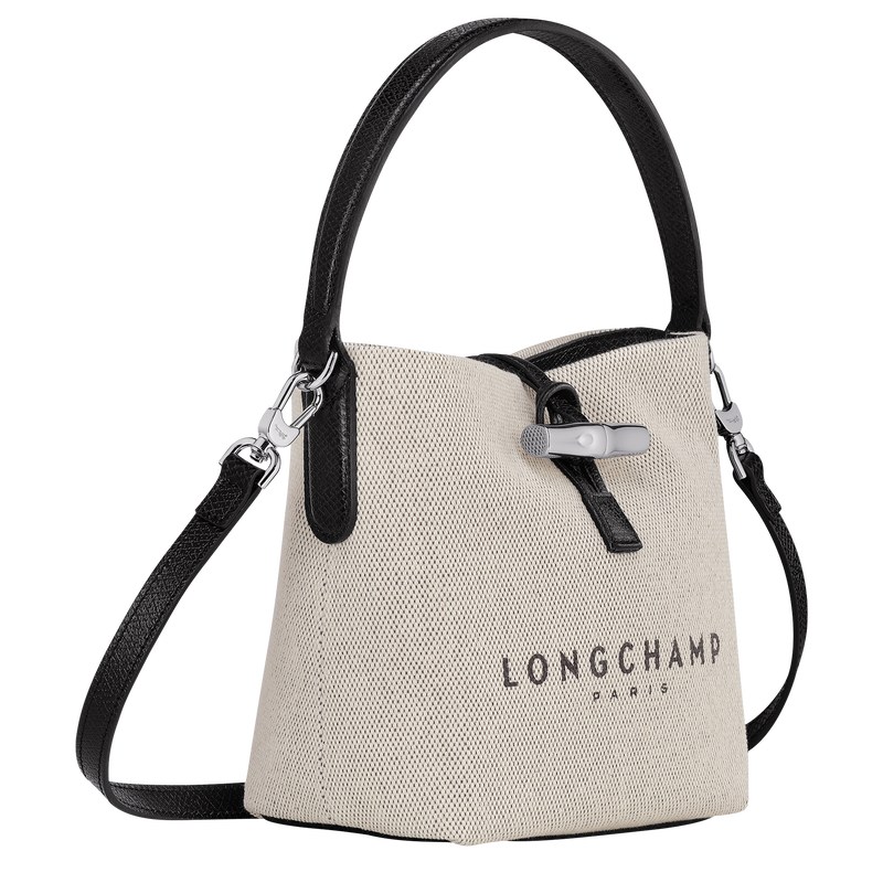 Longchamp Essential Xs Bucket Bag Ecru | VH3190287