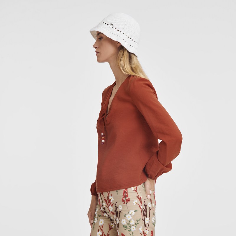 Longchamp Hat Ecru | CV7894526