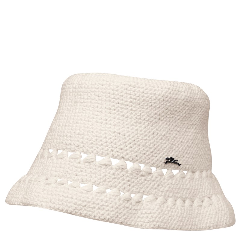 Longchamp Hat Ecru | CV7894526