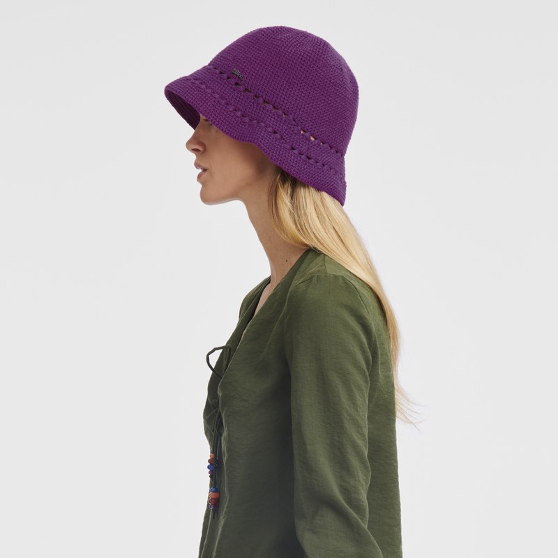 Longchamp Hat Violet | SE0198423