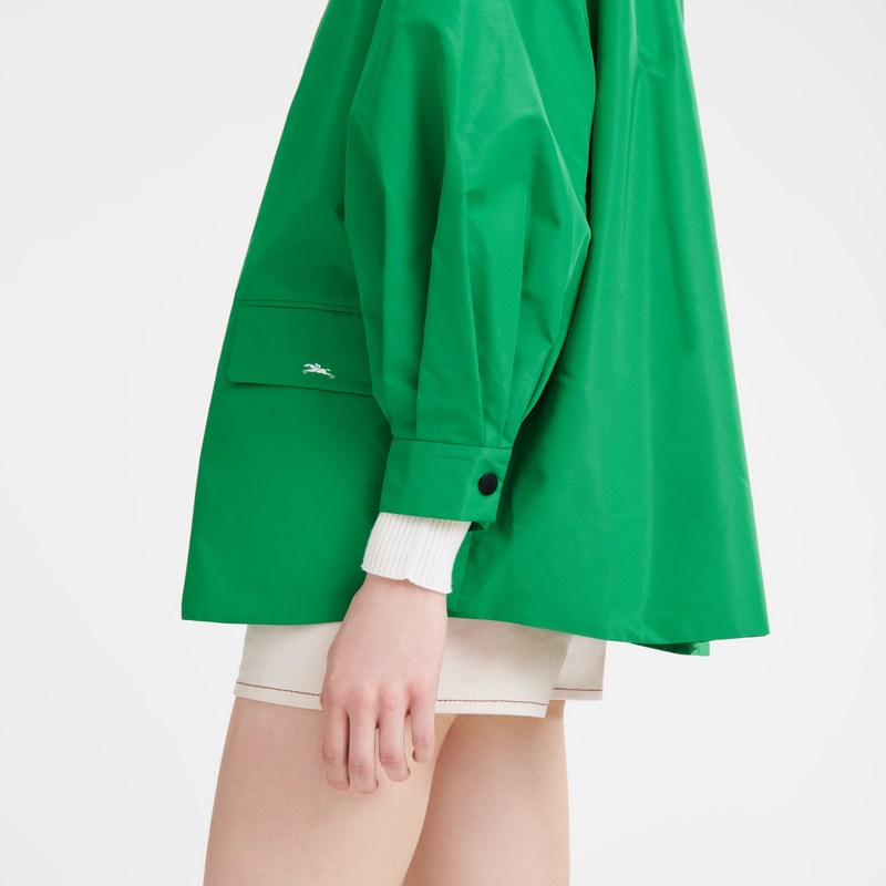 Longchamp Kimono Jacket Verde | TV3945270