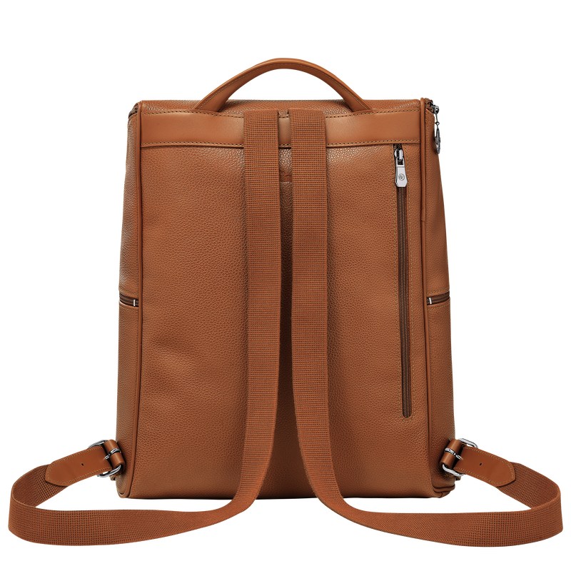 Longchamp Le Foulonné Backpack Caramel | ZA3267410