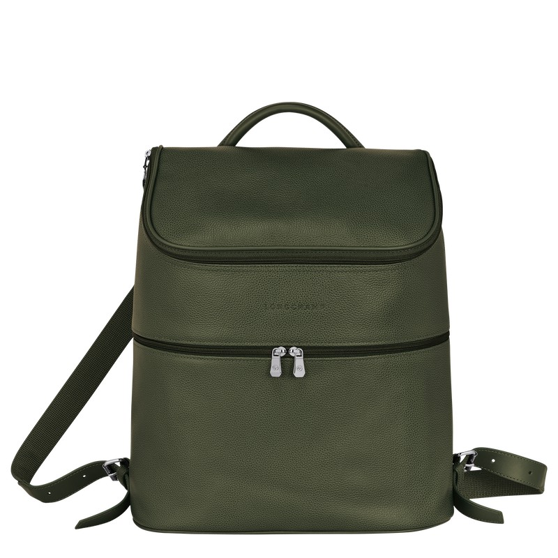 Longchamp Le Foulonné Backpack Kaki | HN2701954