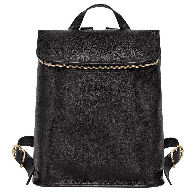 Longchamp Le Foulonné Backpack Negras | TY4259381