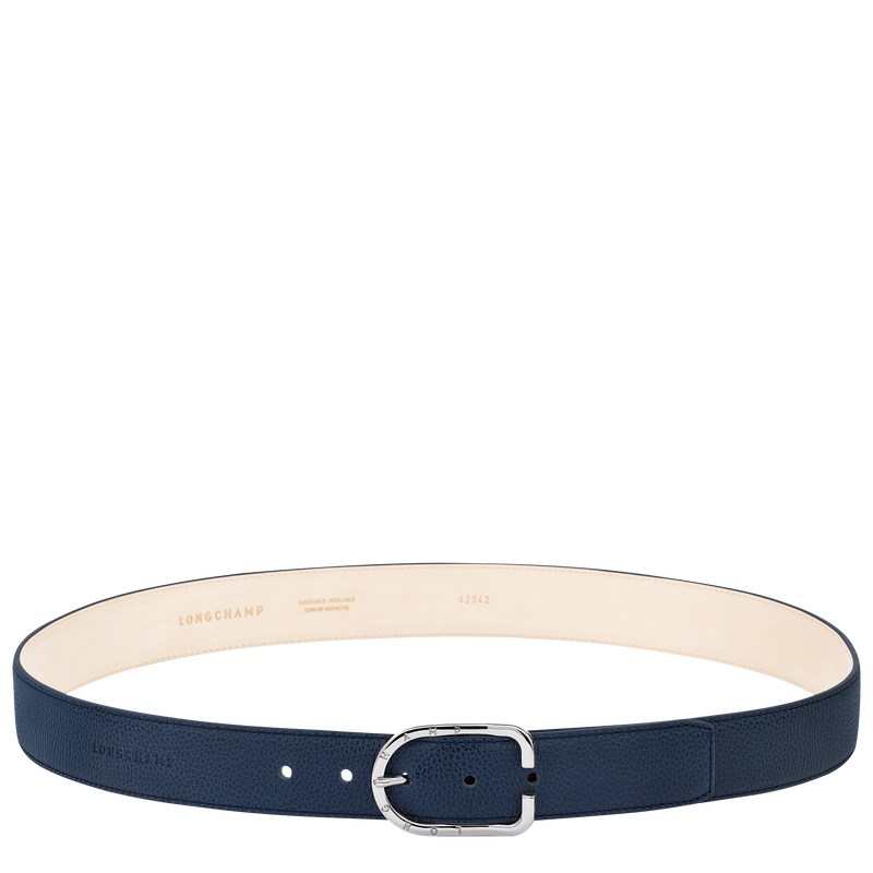 Longchamp Le Foulonné Belt Azul Marino | NE7582463