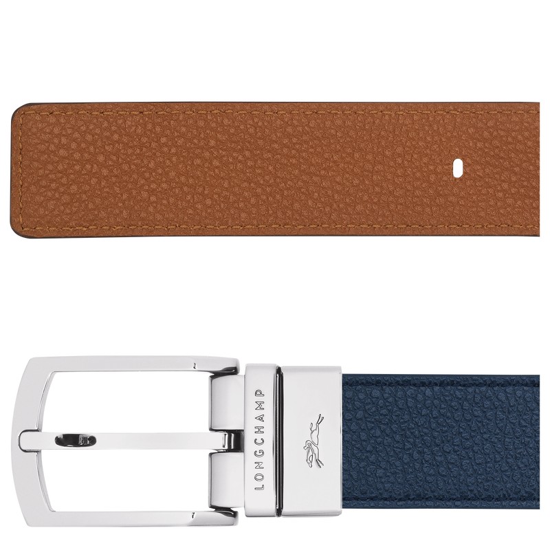 Longchamp Le Foulonné Belt Azul Marino | WA3891260