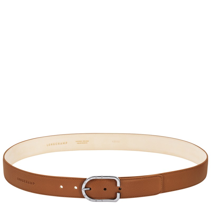 Longchamp Le Foulonné Belt Caramel | WI2389061