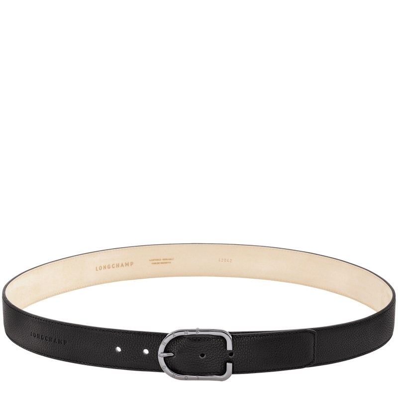 Longchamp Le Foulonné Belt Negras | IL4267810